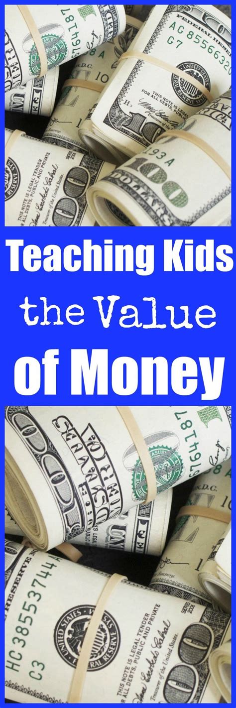 Teaching Kids The Value Of Money Love More Live Blessed Teaching