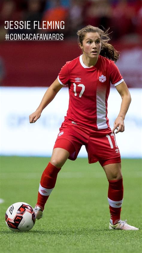 She also plays for the canadian national football team. Jessie Fleming || 2018 CONCACAF Award nominee | Jessie ...