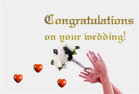 Wedding Congratulations With Bouquet Free Congratulations Ecards 123