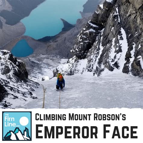 Mount Robsons Emperor Face The Firn Line