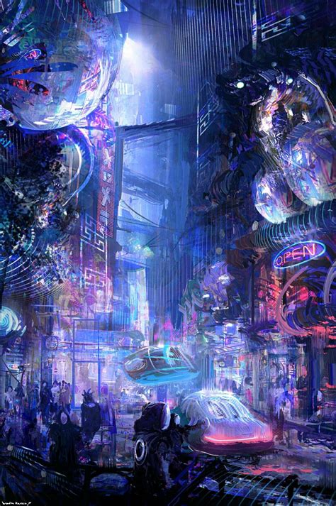 Ville Cyberpunk Art Cyberpunk Cyberpunk Aesthetic Sci Fi Aesthetic