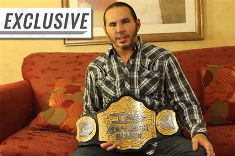 Matt Hardy Vacates The Tna World Heavyweight Championship In A Youtube Video Cageside Seats
