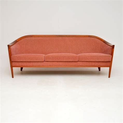 1960s Swedish Vintage Teak Sofa By Bertil Fridhagen Retrospective