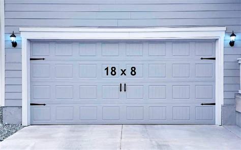 18x8 Garage Door Perfect Size For A Single Car Garage