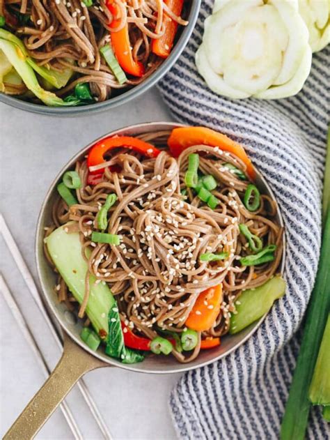 Sesame Soba Noodles Recipe Ethical Today