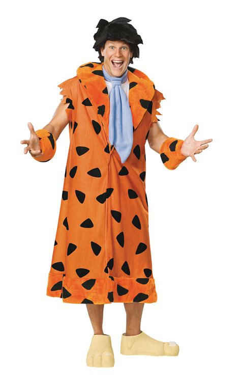 Adult Flintstones Fancy Dress Fred Barney Wilma Betty Pebbles Bam Bam