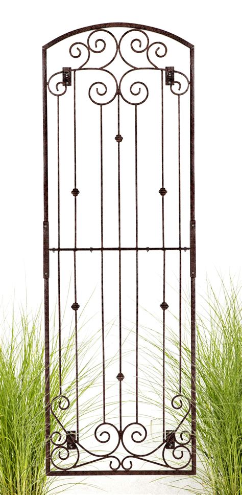 Buy H Potter Garden Trellis For Climbing S Vertical Wrought Iron Panels