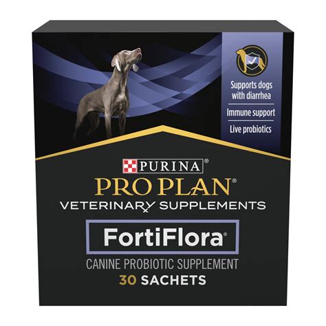 Purina pro plan veterinary diets canine nutritional fortiflora dog