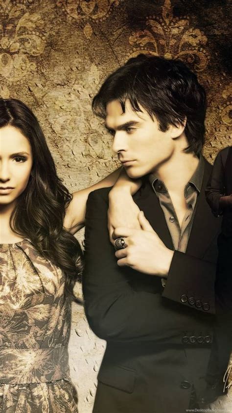 Vampire Diaries Wallpapers Damon And Elena Wallpapers Cave Desktop