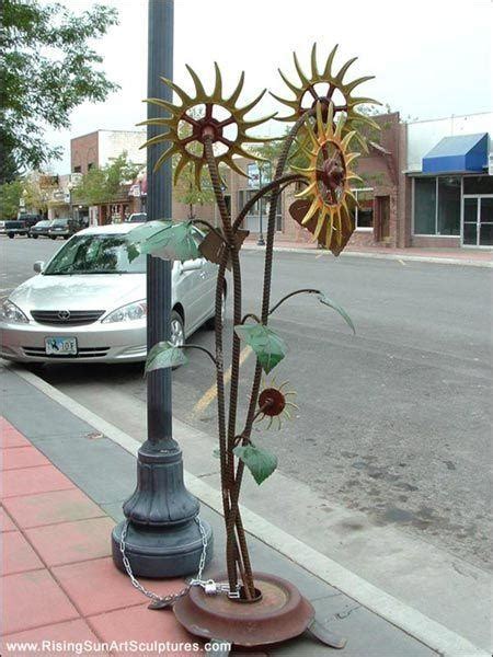 Price and stock could change after publish date, and we may make money from these links. Metal Sunflower Yard Art | Wall Art Ideas
