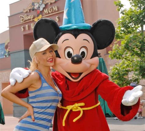 Christina Aguilera Called Mickey Mouse An A At Disneyland