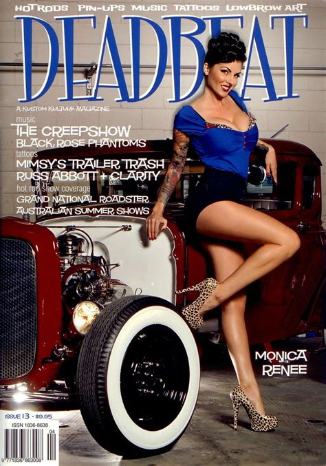 Deadbeat Magazine 13 Hot Rod Rat Pinup Rockabilly Custom Car Culture