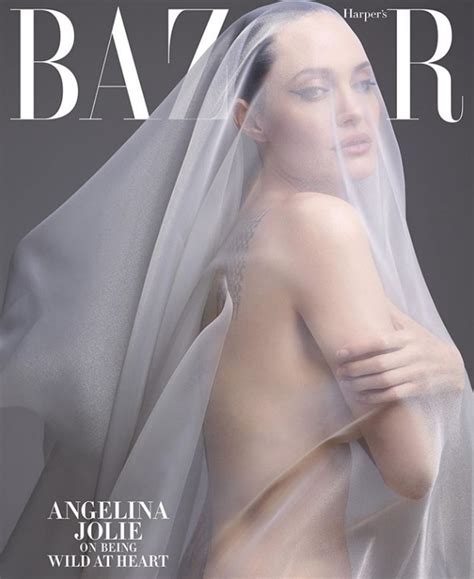 Angelina Jolie Posa Nuda A Anni E Svela Il Patto Segreto Con Brad