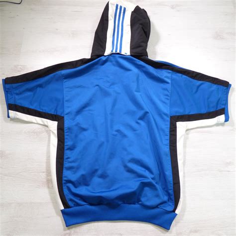 This includes jackets, training jerseys, polo shirts, hoodies, fleeces, sweat tops, woven shorts, windbreakers, tracksuits and much more. ADIDAS Vintage 1990's BLUE Retro Polyester Tracksuit Top ...