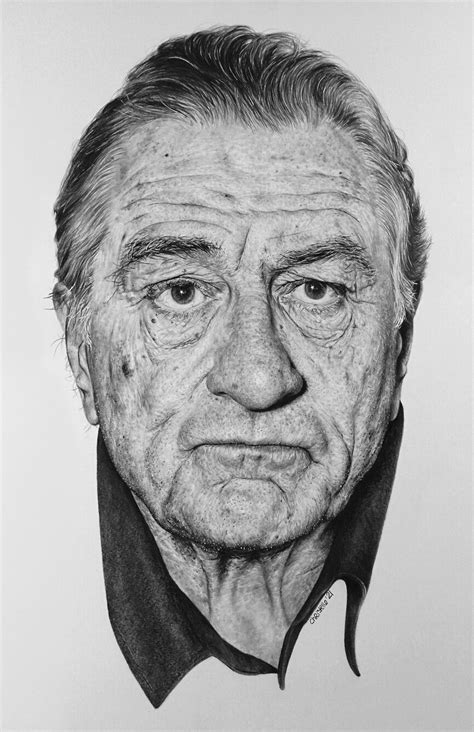 Just Finished This Pencil Drawing Of Robert De Niro Rdrawing