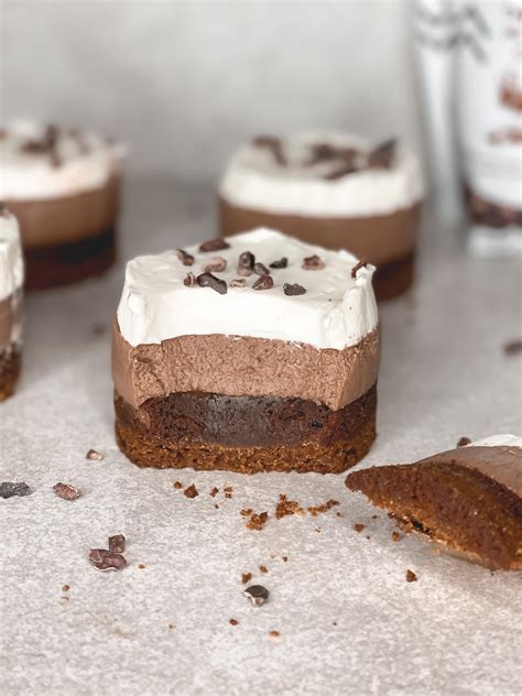 Biscoff Cookie Crust Chocolate Cake Chocolate Mousse Whip Cream