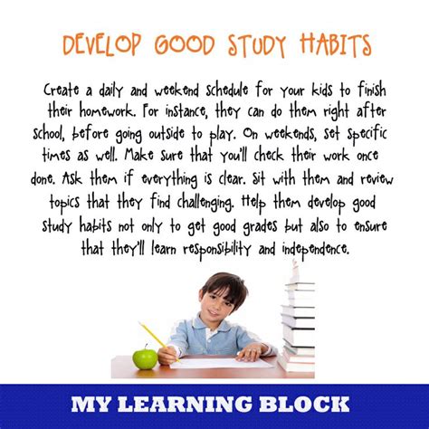 Heres A Quick Reminder About Developing Good Study Habits Good
