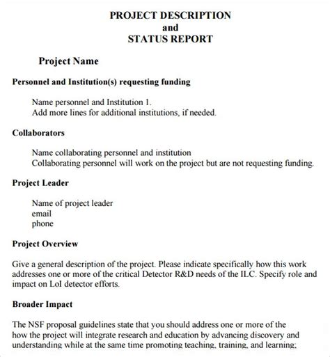 14 Sample Useful Project Status Report Templates Sample Templates