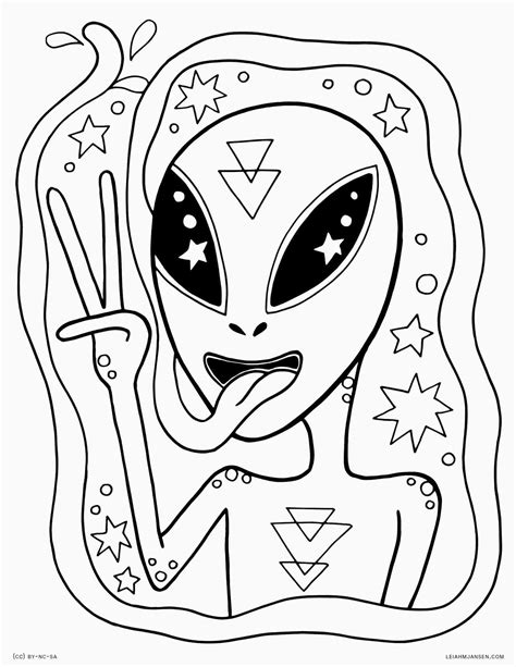 trippy alien coloring pages Check more at http://bmg-music-club.info