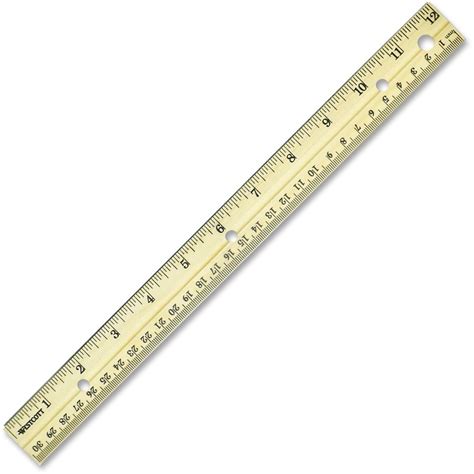 10 mm on a ruler ✅. Westcott 10702 Metal Edge English/Metric Wood Ruler: The ...