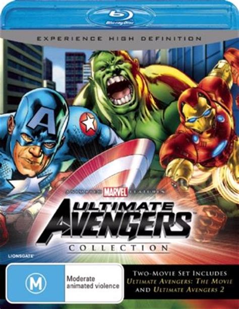 Buy Ultimate Avengers Collection Blu Ray Online Sanity