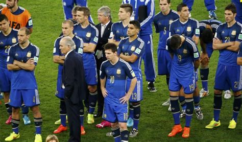 Fifa World Cup 2014 Final Reactions Sabella Proud Of His Argentina