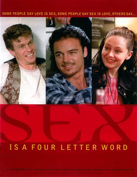 Sex Is A Four Letter Word Ifd