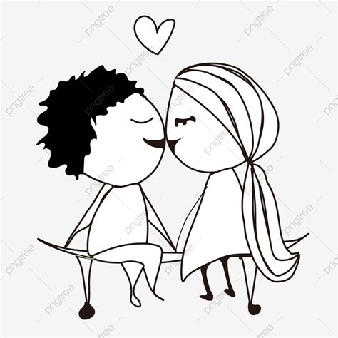 Free Vector Graphics Vector Art Kissing Drawing Western Style