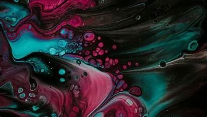 Paint Liquid Mix Wallpapers Colorful Spots 4k