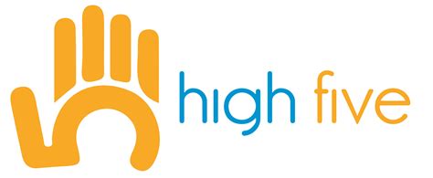 High Five Logo Png Clip Art Library Gambaran