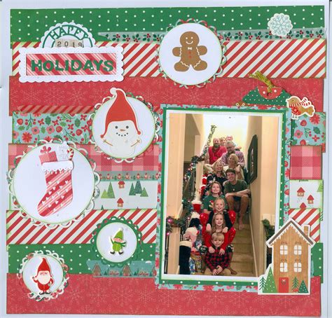 Happy Holidays Christmas Scrapbook Happy Holidays Holiday Projects
