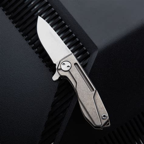 Ek33 Titanium Folding Knife Mecarmy Touch Of Modern