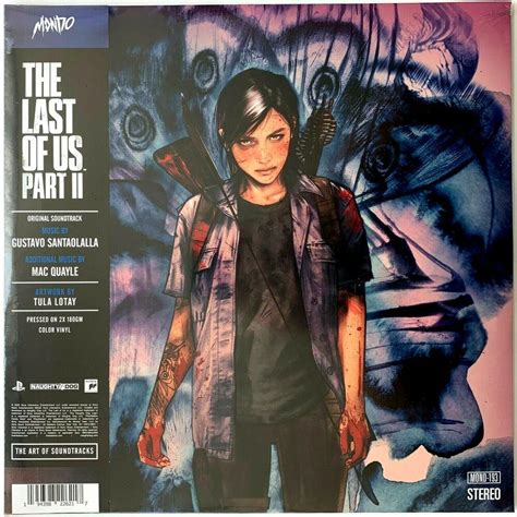 The Last Of Us Part Ii Original Score Color Vinyl Lp Record Album