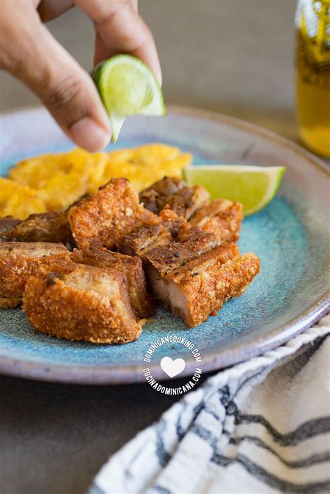 Chicharrón De Cerdo Recipe And Video Of Dominican Pork Crackling