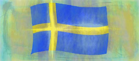 Swedish Flag By Idunnoinsanity On Deviantart