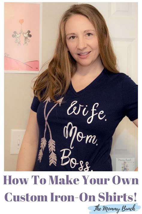 How To Make Custom Iron Transfer T Shirts With Cricut Patterned Iron On