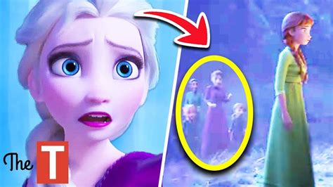 10 Things Everyone Missed In New Frozen 2 Trailer Youtube