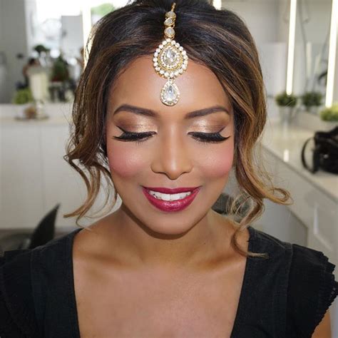 Melissa Sassine Makeup On Instagram One Of By Beautiful Indian Brides