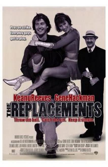 The Replacements Movie Poster 11 X 17 Item Mov199125 Posterazzi