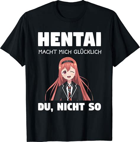 Hentai Anime Merchandise Meme Geschenk T Shirt Amazon De Bekleidung