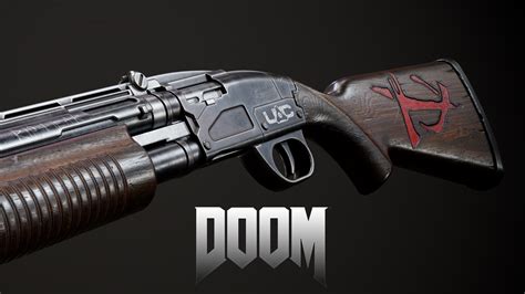 Doom Shotgun I Made After A Concept By Shaun Mooney Rdoom