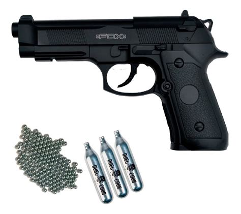 Pistola Aire Comprimido Fox Co2 Replica Beretta 92 Todo Caza