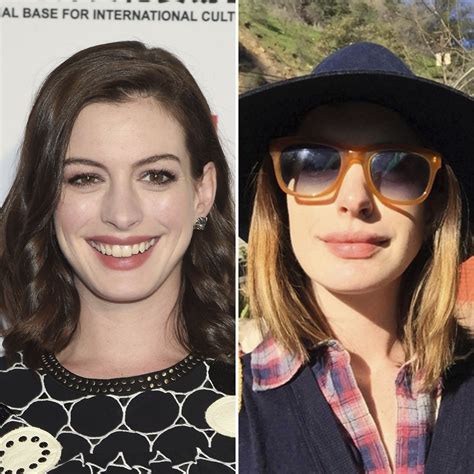 Pregnant Anne Hathaway Debuts New Blonde Hair — See The Pics Closer