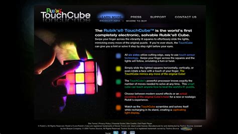 Rubiks Touch Cube Going Interactive Creative Digital Agency