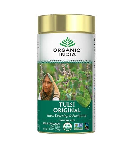 Organic India Tulsi Loose Leaf Tea Original 35 Oz Vitacost