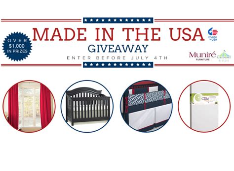 Made In The Usa Giveaway Project Nursery
