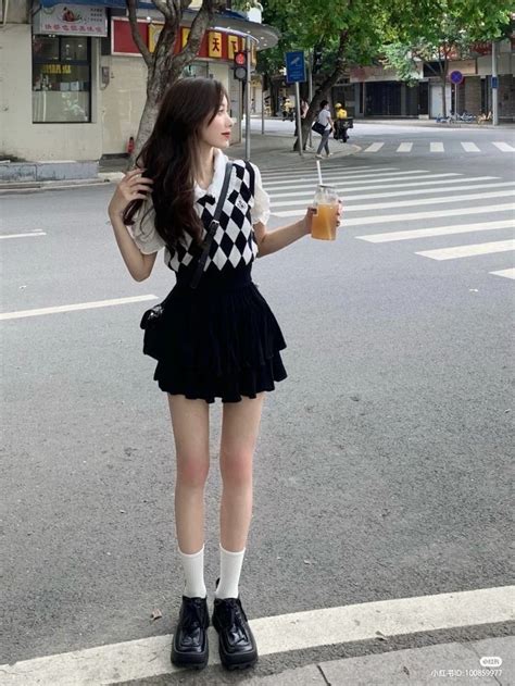 Preppy Casual Korean Fashion Cute Outfits Casual Outfits