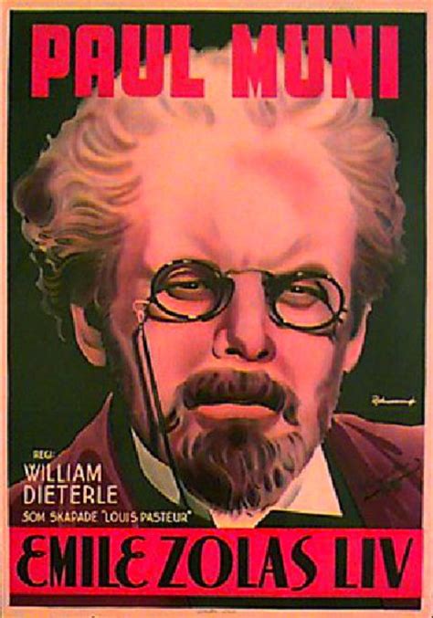 The Life Of Emile Zola 1937 Swedish B1 Poster Posteritati Movie