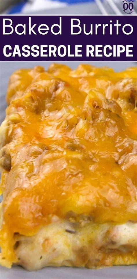 Easy Baked Burrito Casserole Video Recipe
