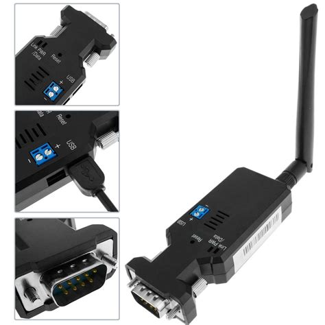 Wireless Bluetooth Adapter To Serial Rs232 Dte Dce Db9 V5 Ble